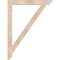 Ekena Millwork Traditional Slat Smooth Bracket, Douglas Fir, 3 1/2"W x 36"D x 48"H BKT04X36X48TRA06SDF - alternate 2